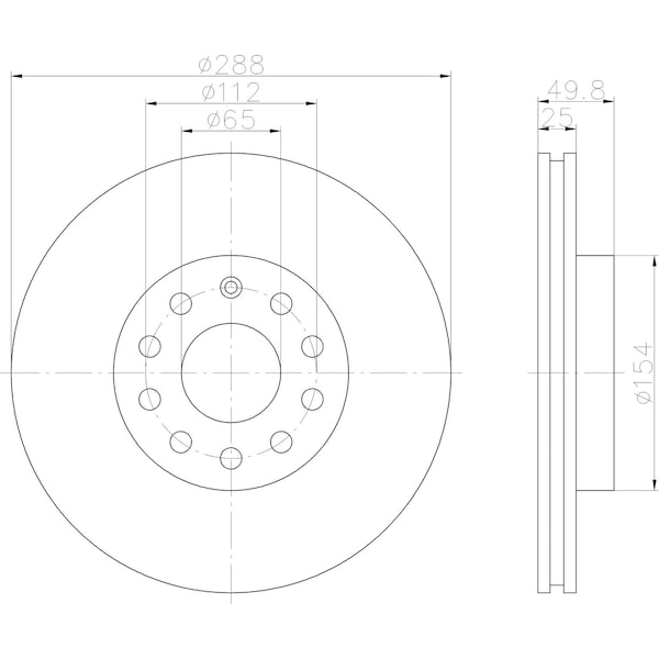 Front Brake Rotor, 355109582